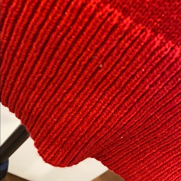Apt. 9 Red Sweater - Rhinestone & Sparkle, Small - Picture 6 of 7